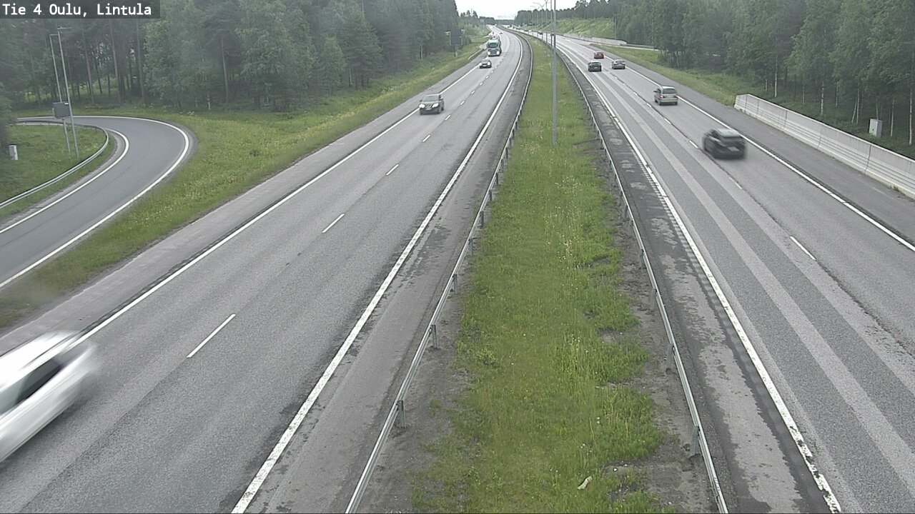 Kelikamerat Kuva Tie 4 Oulu, Lintula, Oulu, Pohjois-Pohjanmaa