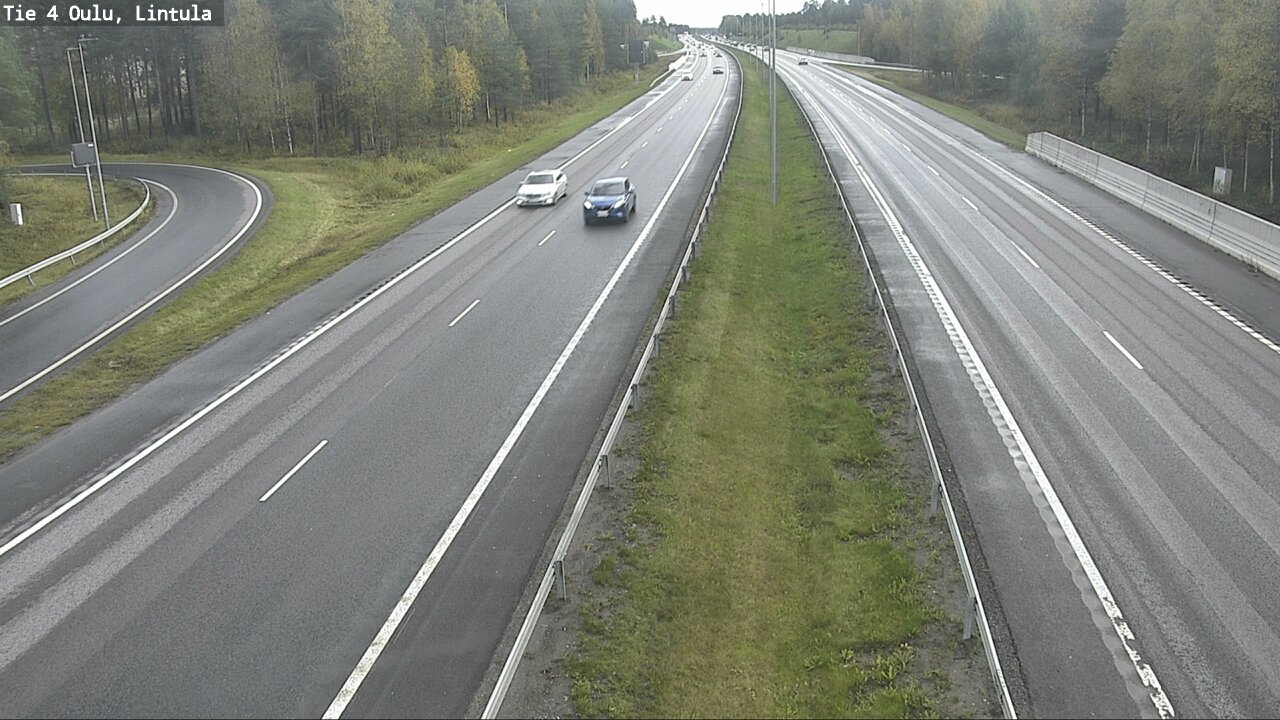 Kelikamerat Kuva Tie 4 Oulu, Lintula, Oulu, Pohjois-Pohjanmaa