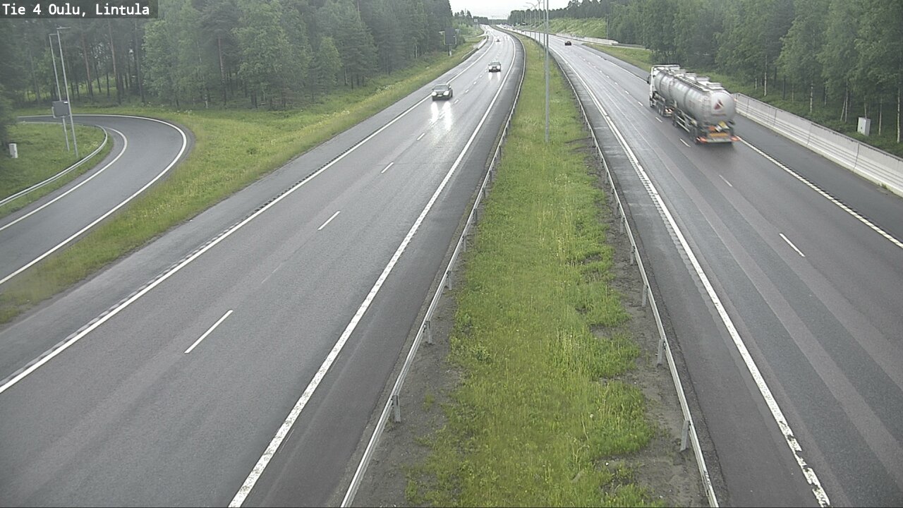 Kelikamerat Kuva Tie 4 Oulu, Lintula, Oulu, Pohjois-Pohjanmaa
