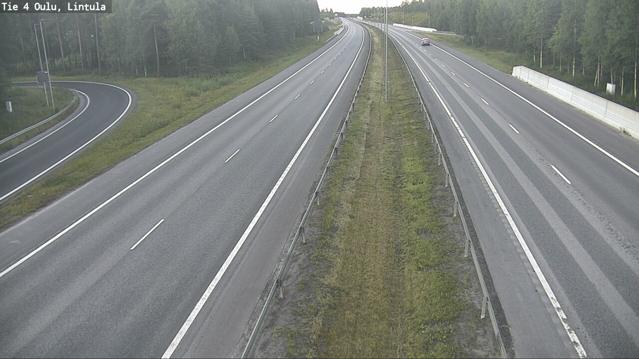 Kelikamerat Kuva Tie 4 Oulu, Lintula, Oulu, Pohjois-Pohjanmaa