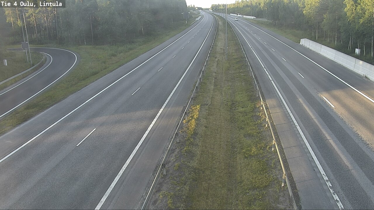 Kelikamerat Kuva Tie 4 Oulu, Lintula, Oulu, Pohjois-Pohjanmaa
