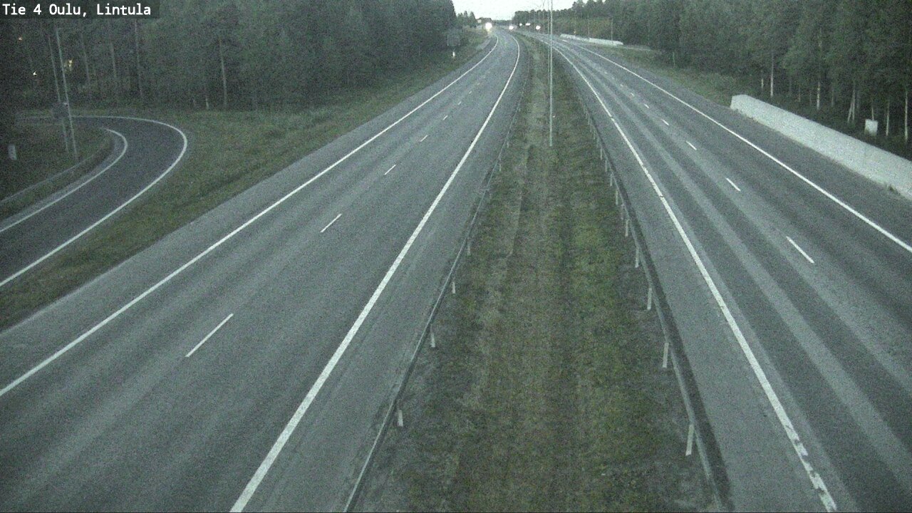 Kelikamerat Kuva Tie 4 Oulu, Lintula, Oulu, Pohjois-Pohjanmaa