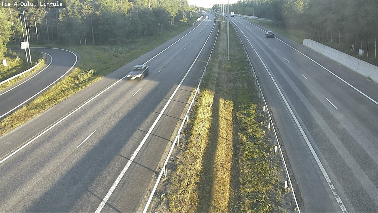 Kelikamerat Kuva Tie 4 Oulu, Lintula, Oulu, Pohjois-Pohjanmaa