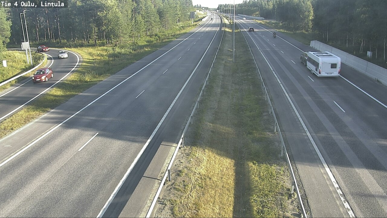 Kelikamerat Kuva Tie 4 Oulu, Lintula, Oulu, Pohjois-Pohjanmaa