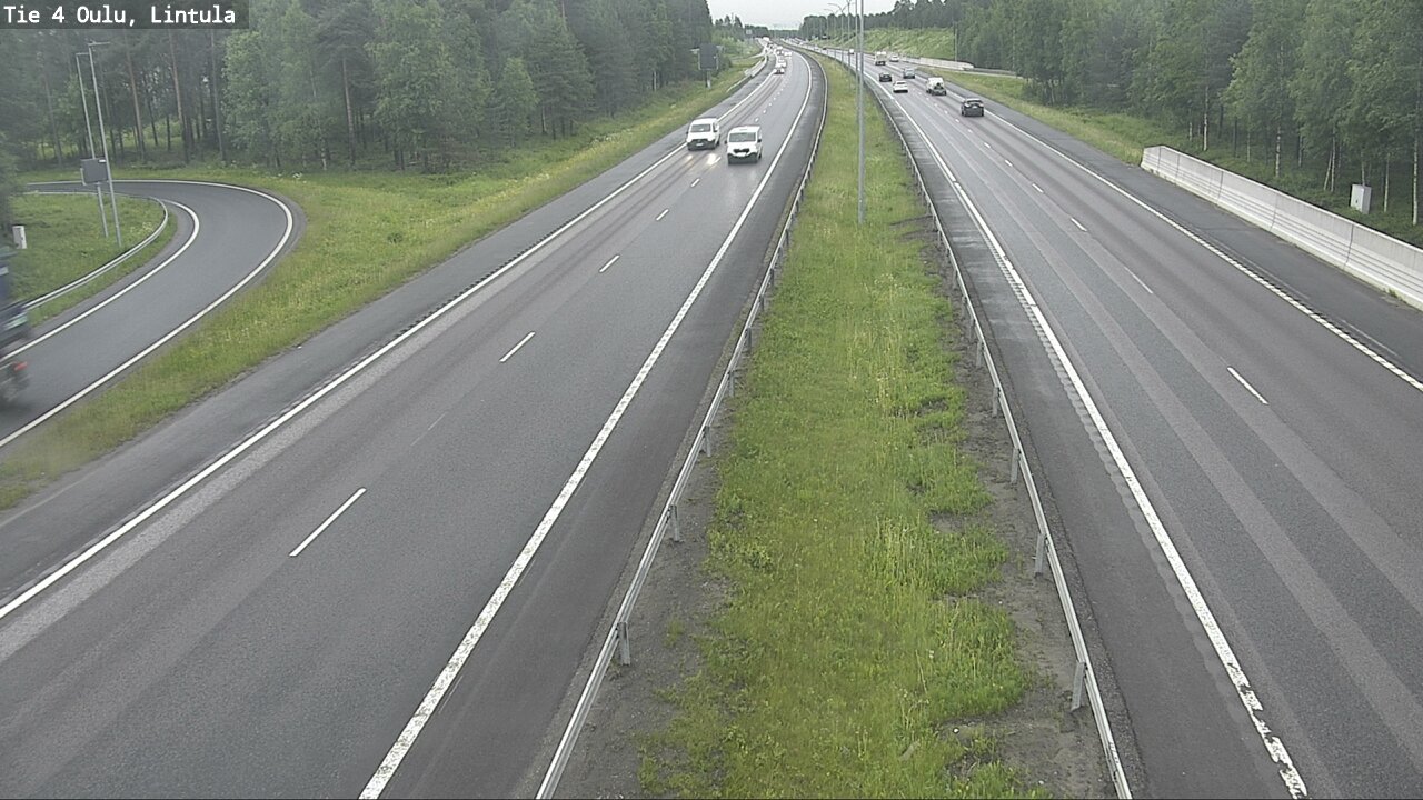 Kelikamerat Kuva Tie 4 Oulu, Lintula, Oulu, Pohjois-Pohjanmaa