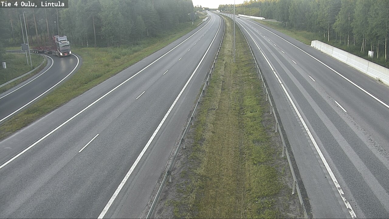 Kelikamerat Kuva Tie 4 Oulu, Lintula, Oulu, Pohjois-Pohjanmaa