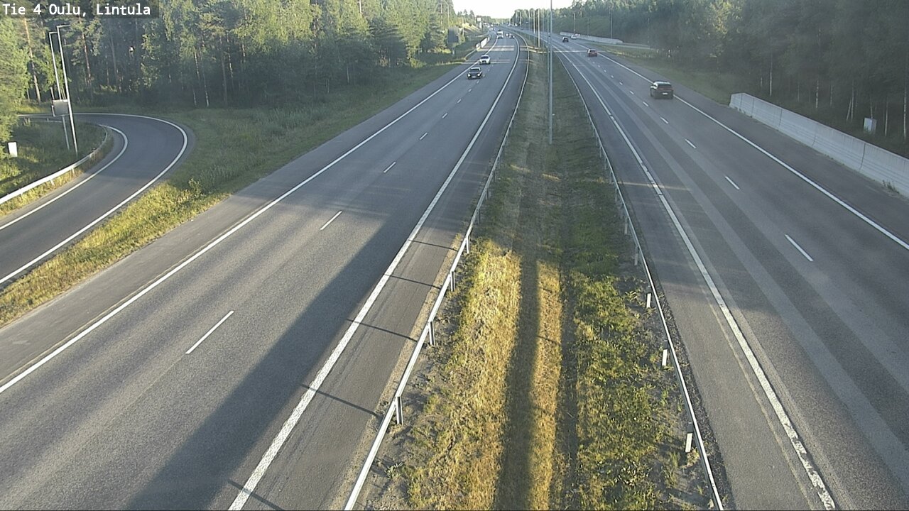 Kelikamerat Kuva Tie 4 Oulu, Lintula, Oulu, Pohjois-Pohjanmaa