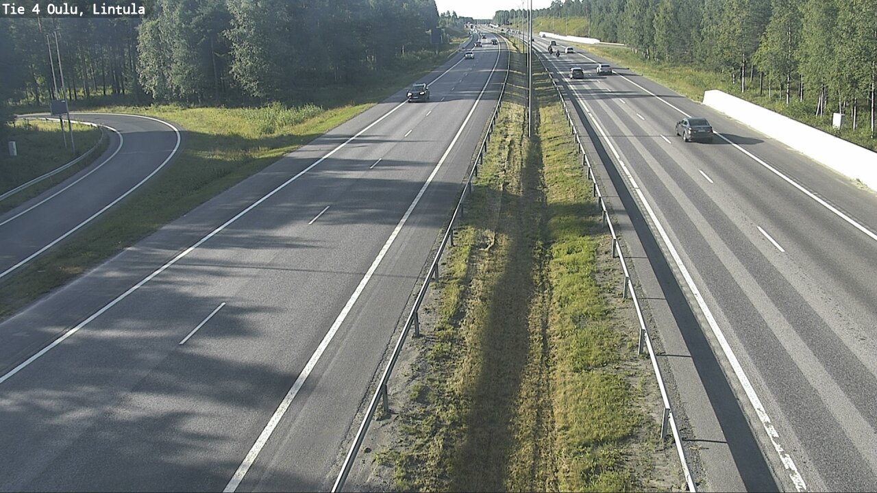 Kelikamerat Kuva Tie 4 Oulu, Lintula, Oulu, Pohjois-Pohjanmaa