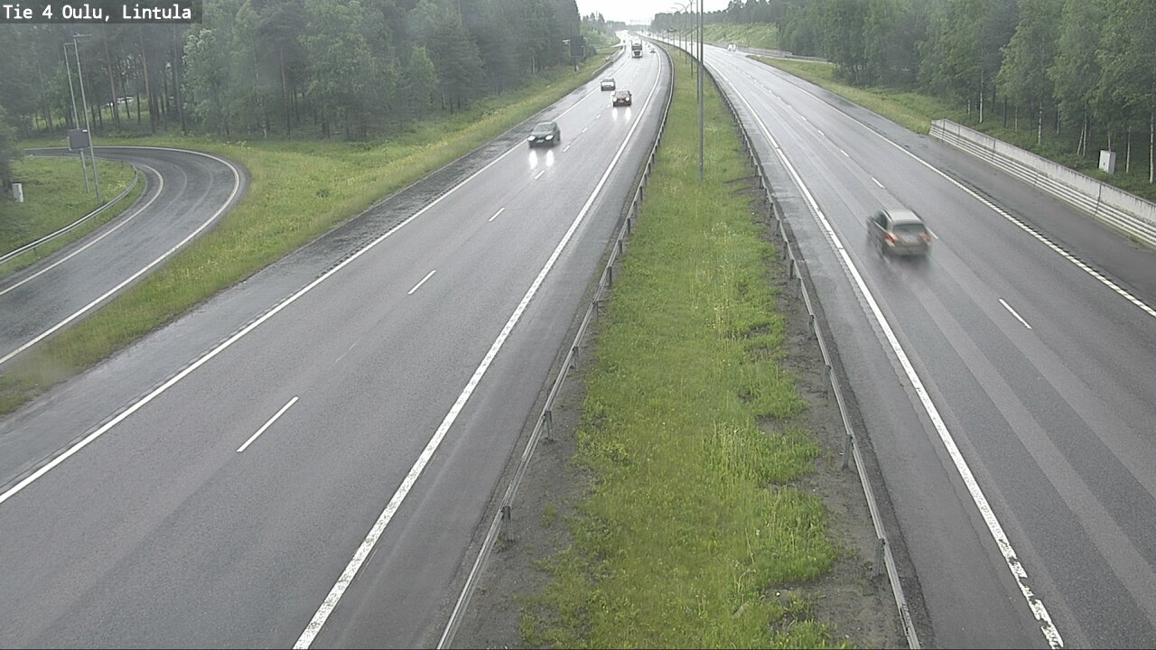 Kelikamerat Kuva Tie 4 Oulu, Lintula, Oulu, Pohjois-Pohjanmaa