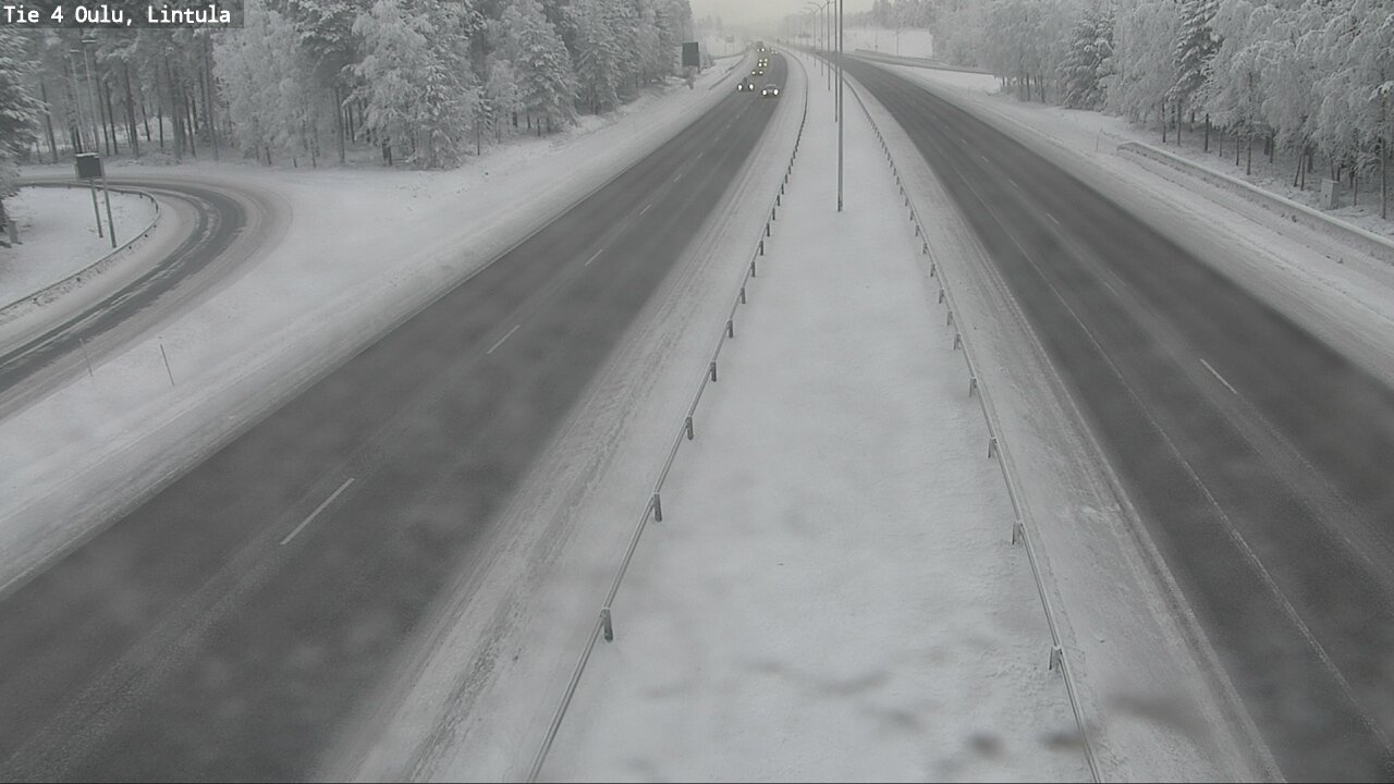 Kelikamerat Kuva Tie 4 Oulu, Lintula, Oulu, Pohjois-Pohjanmaa