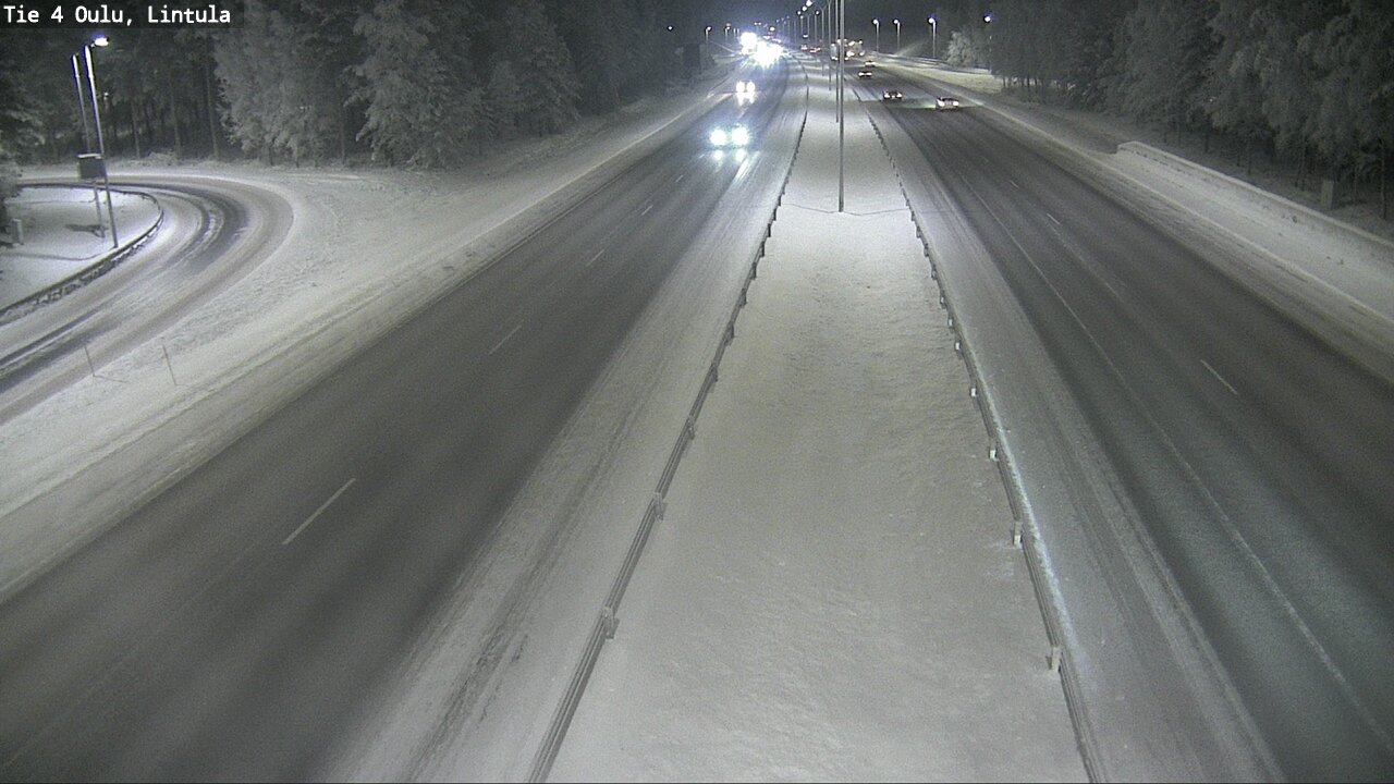 Kelikamerat Kuva Tie 4 Oulu, Lintula, Oulu, Pohjois-Pohjanmaa