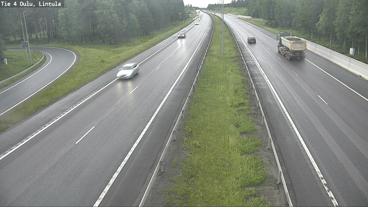 Kelikamerat Kuva Tie 4 Oulu, Lintula, Oulu, Pohjois-Pohjanmaa