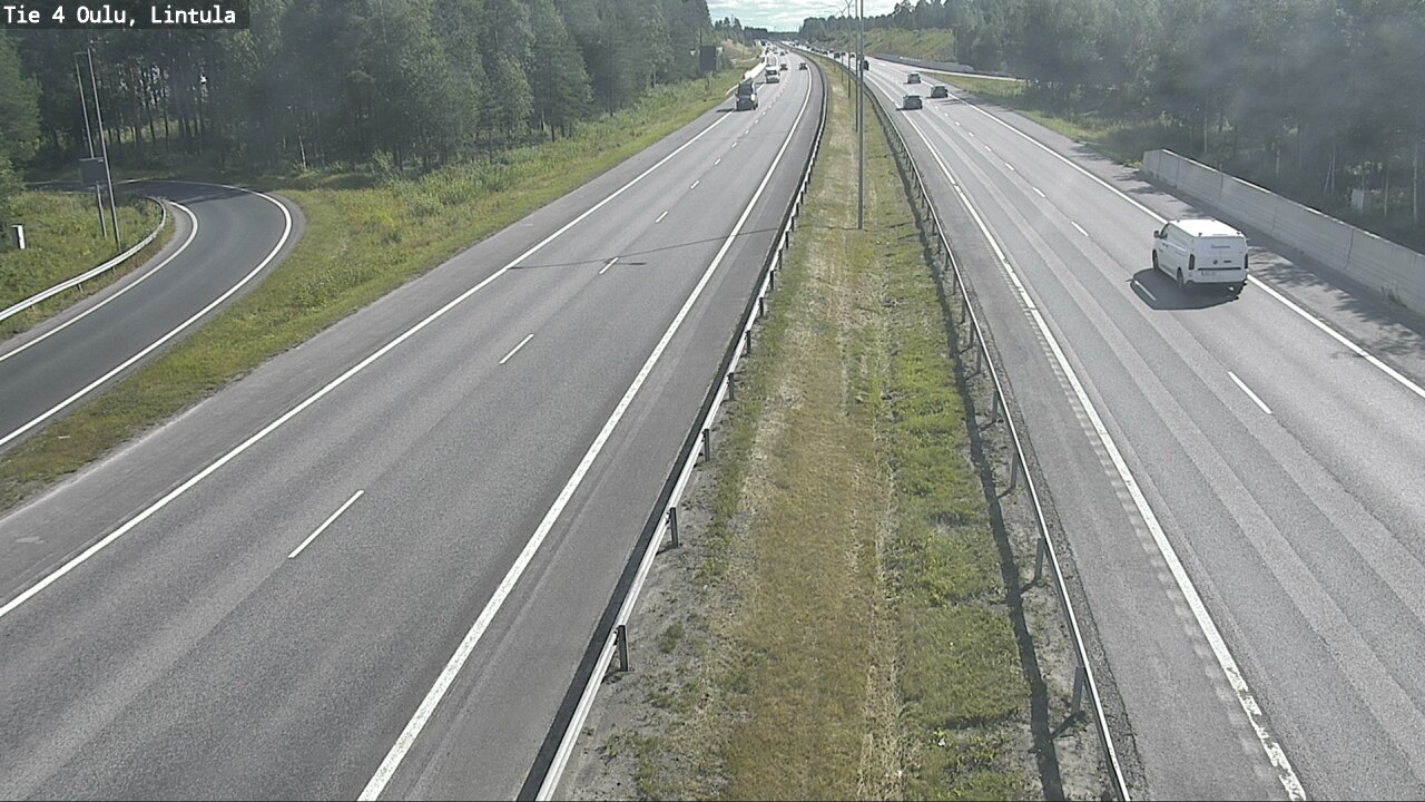 Kelikamerat Kuva Tie 4 Oulu, Lintula, Oulu, Pohjois-Pohjanmaa