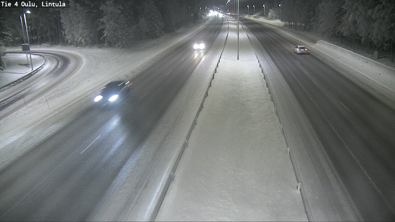 Kelikamerat Kuva Tie 4 Oulu, Lintula, Oulu, Pohjois-Pohjanmaa