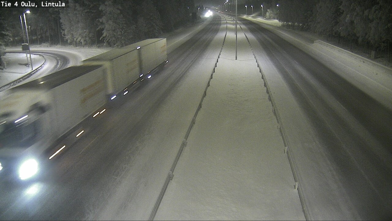 Kelikamerat Kuva Tie 4 Oulu, Lintula, Oulu, Pohjois-Pohjanmaa