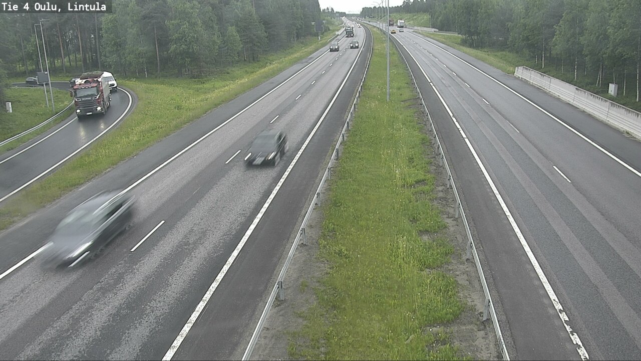 Kelikamerat Kuva Tie 4 Oulu, Lintula, Oulu, Pohjois-Pohjanmaa