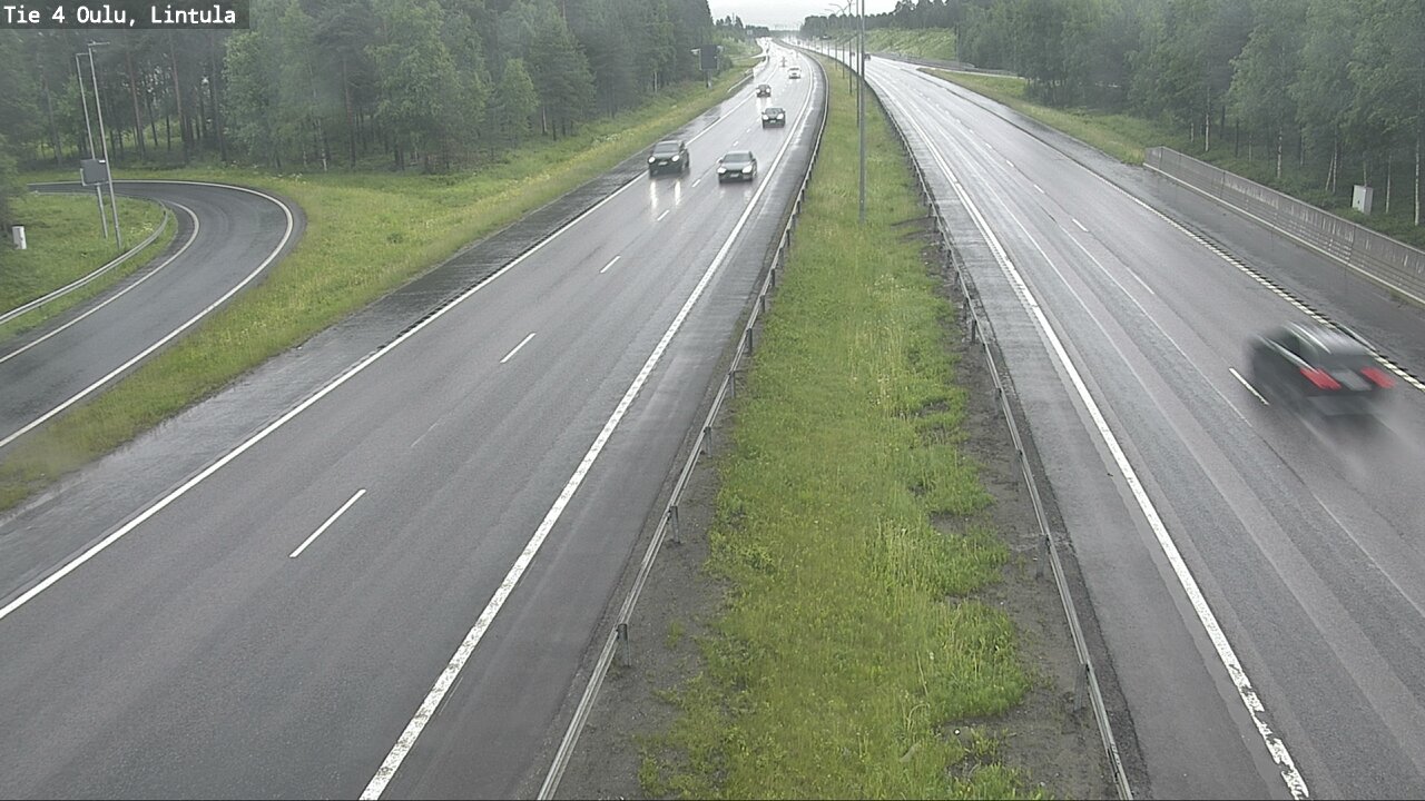 Kelikamerat Kuva Tie 4 Oulu, Lintula, Oulu, Pohjois-Pohjanmaa