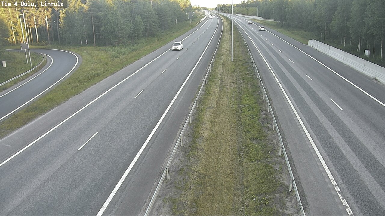 Kelikamerat Kuva Tie 4 Oulu, Lintula, Oulu, Pohjois-Pohjanmaa