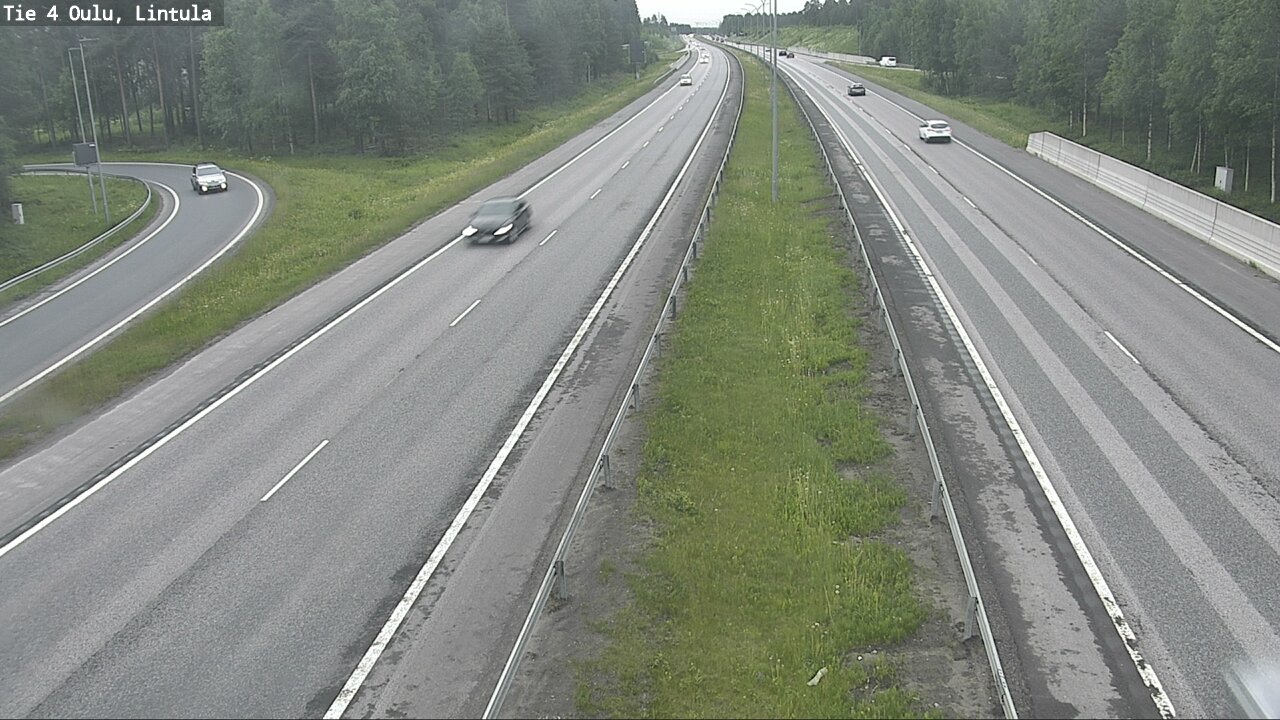 Kelikamerat Kuva Tie 4 Oulu, Lintula, Oulu, Pohjois-Pohjanmaa
