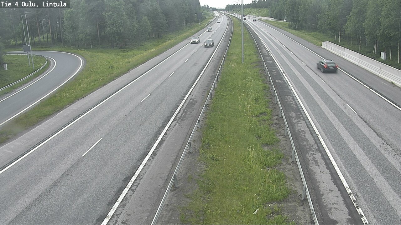 Kelikamerat Kuva Tie 4 Oulu, Lintula, Oulu, Pohjois-Pohjanmaa