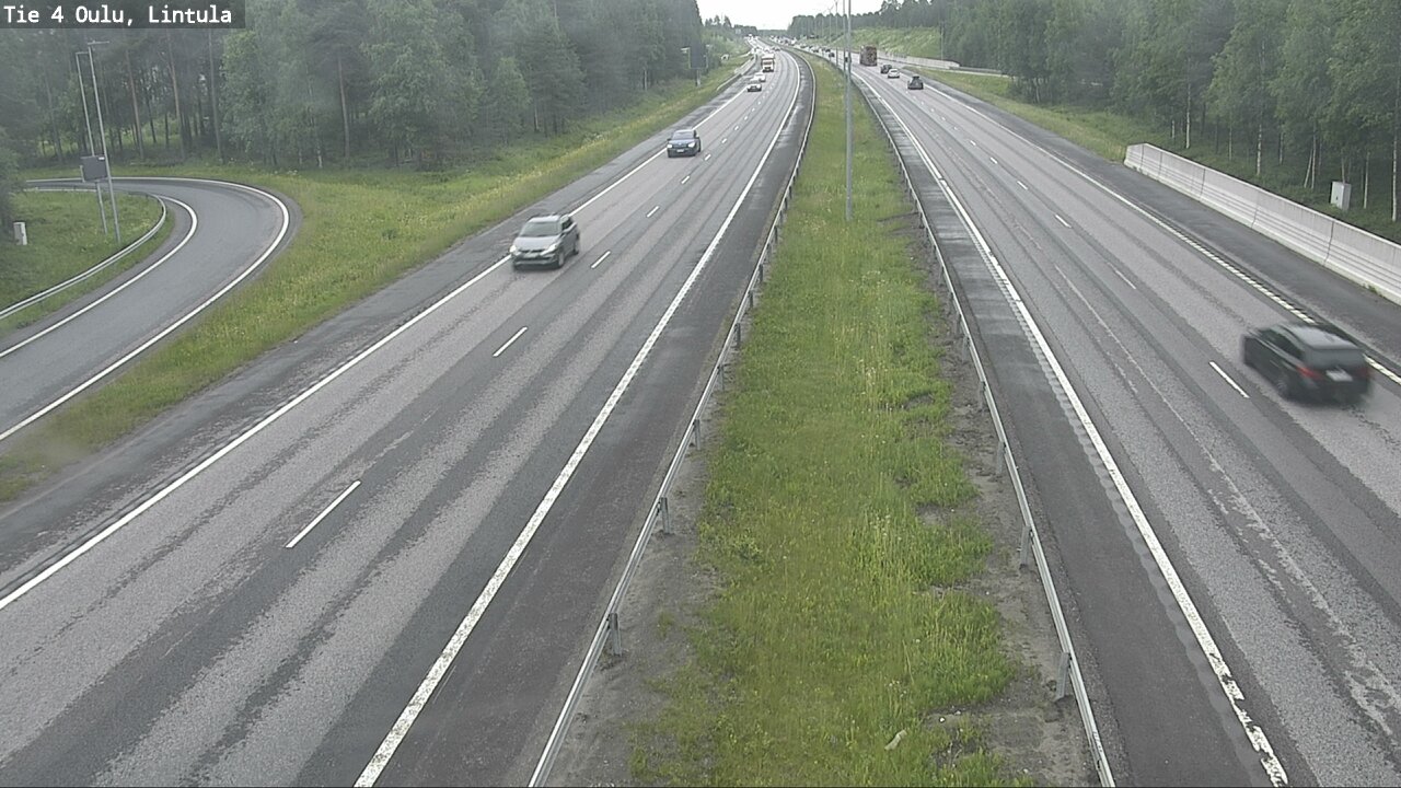 Kelikamerat Kuva Tie 4 Oulu, Lintula, Oulu, Pohjois-Pohjanmaa