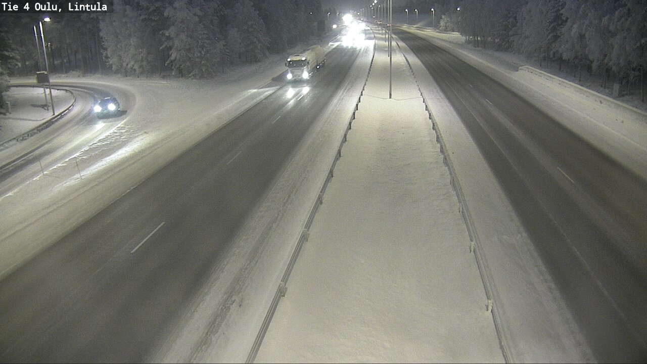 Kelikamerat Kuva Tie 4 Oulu, Lintula, Oulu, Pohjois-Pohjanmaa