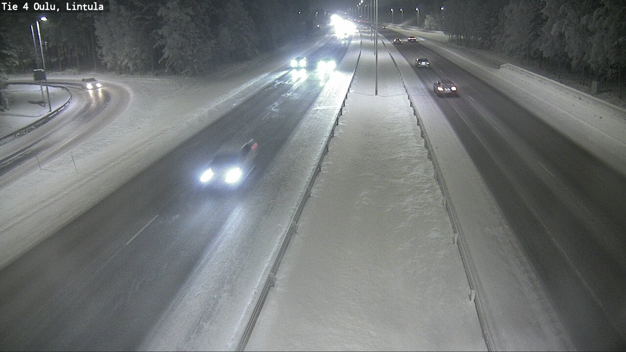 Kelikamerat Kuva Tie 4 Oulu, Lintula, Oulu, Pohjois-Pohjanmaa