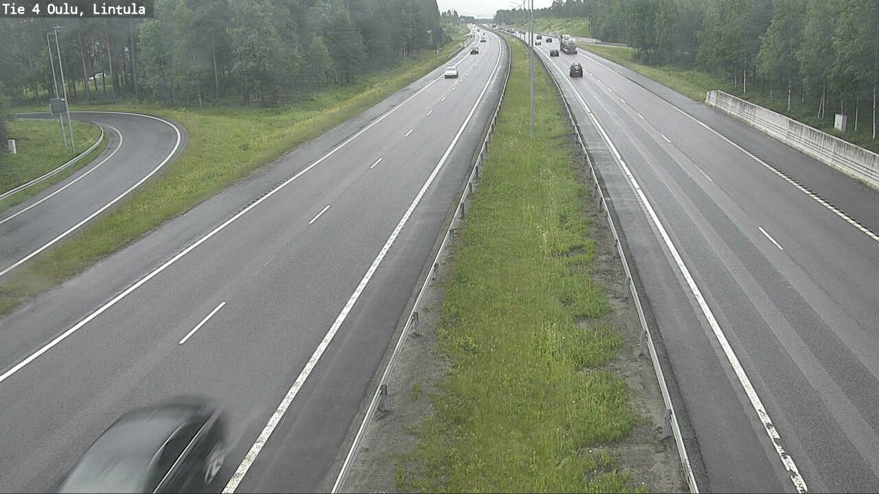 Kelikamerat Kuva Tie 4 Oulu, Lintula, Oulu, Pohjois-Pohjanmaa