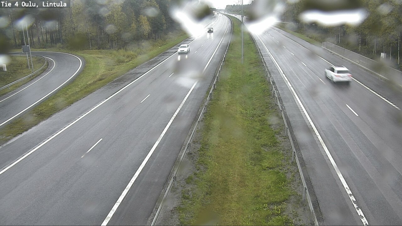 Weather Camera Image Road 4 Oulu, Lintula, Oulu, Pohjois-Pohjanmaa