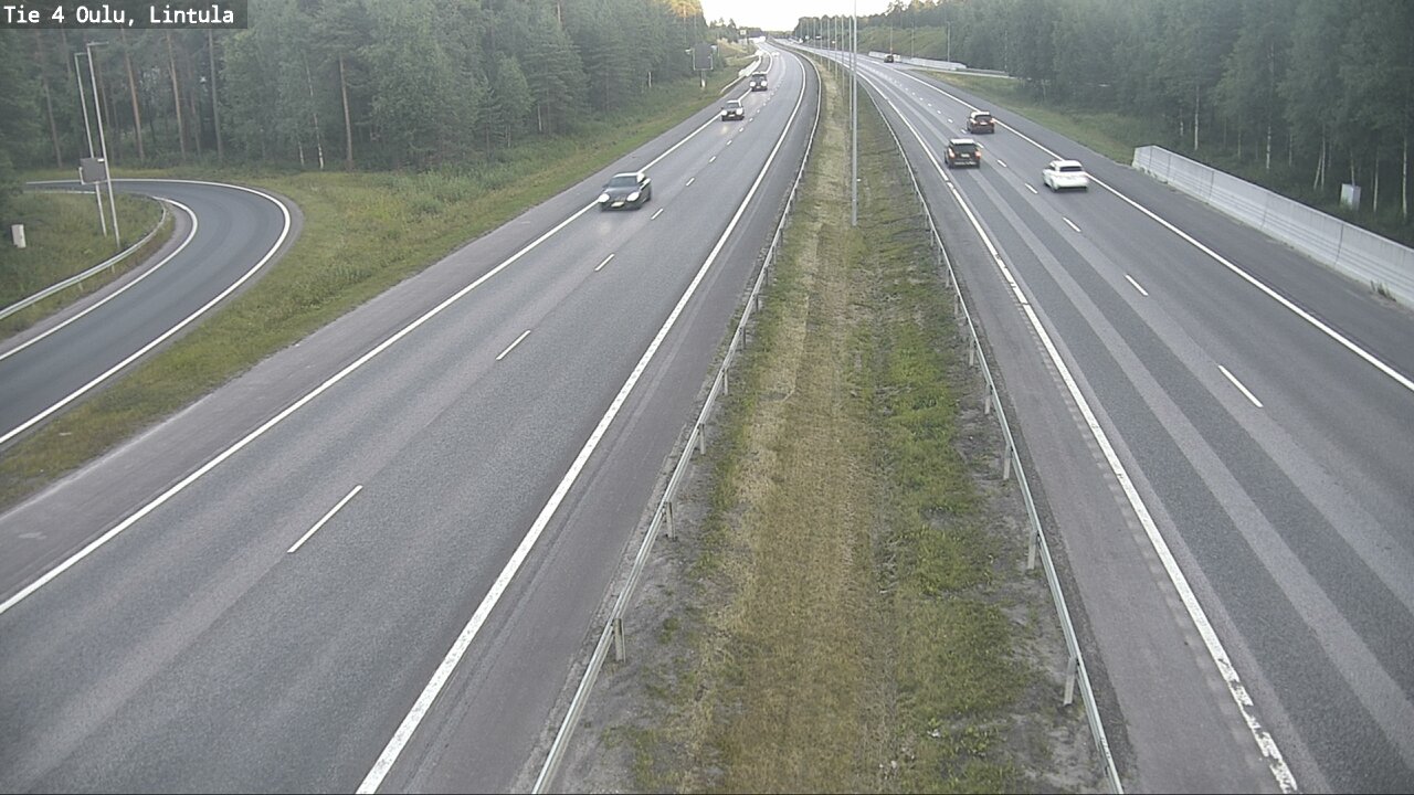Kelikamerat Kuva Tie 4 Oulu, Lintula, Oulu, Pohjois-Pohjanmaa