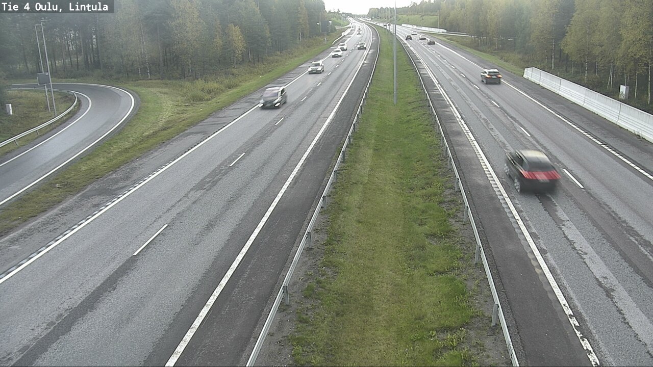 Kelikamerat Kuva Tie 4 Oulu, Lintula, Oulu, Pohjois-Pohjanmaa