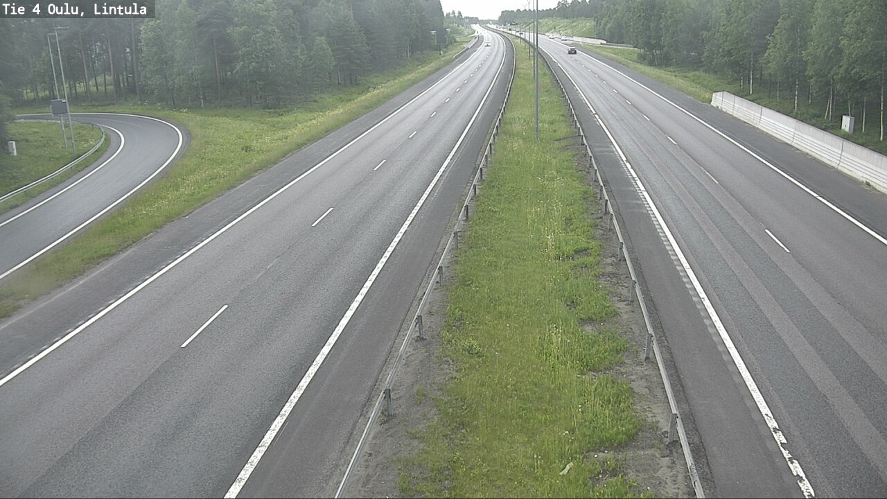 Kelikamerat Kuva Tie 4 Oulu, Lintula, Oulu, Pohjois-Pohjanmaa