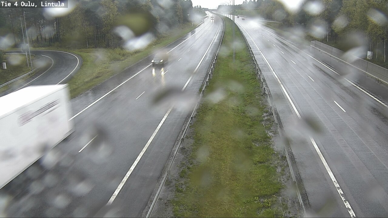 Weather Camera Image Road 4 Oulu, Lintula, Oulu, Pohjois-Pohjanmaa