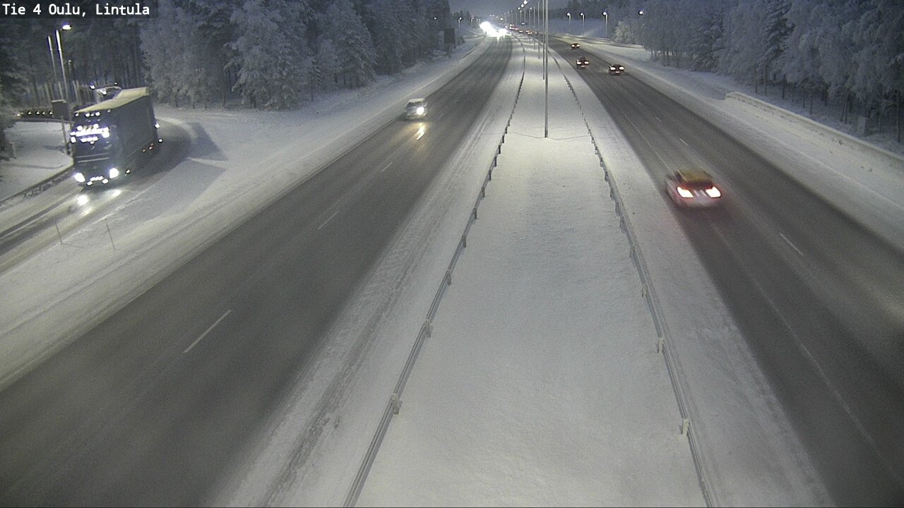 Kelikamerat Kuva Tie 4 Oulu, Lintula, Oulu, Pohjois-Pohjanmaa