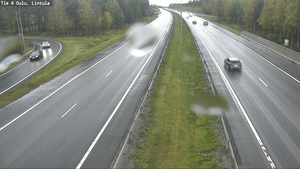 Weather Camera Image Road 4 Oulu, Lintula, Oulu, Pohjois-Pohjanmaa