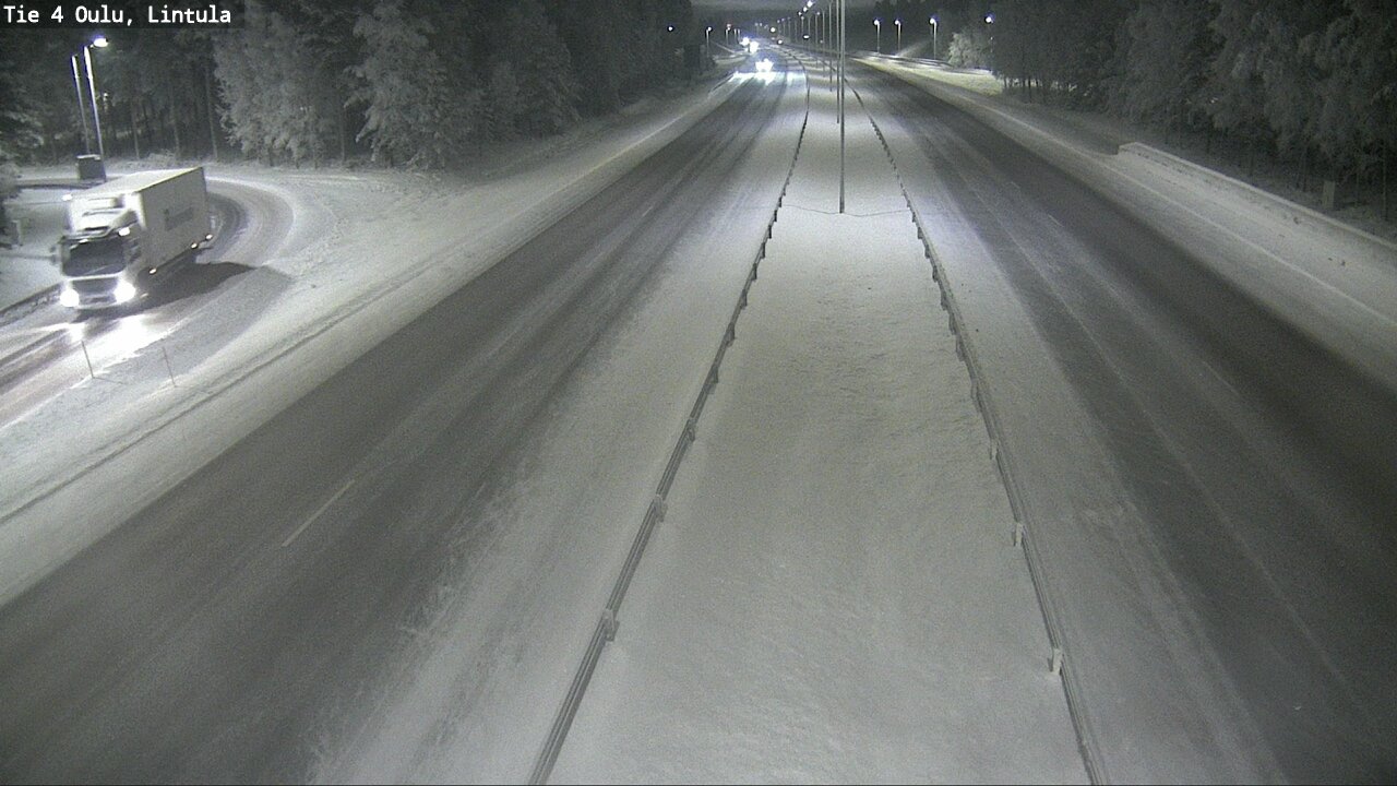 Kelikamerat Kuva Tie 4 Oulu, Lintula, Oulu, Pohjois-Pohjanmaa