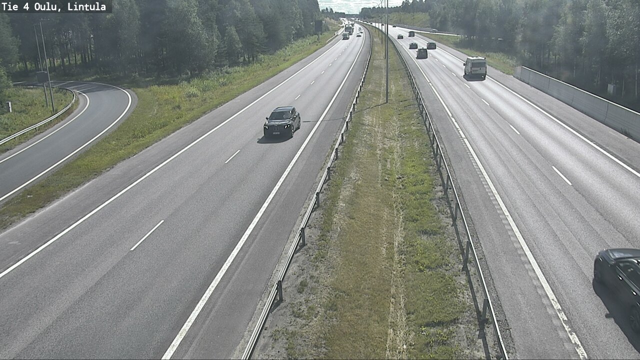 Kelikamerat Kuva Tie 4 Oulu, Lintula, Oulu, Pohjois-Pohjanmaa