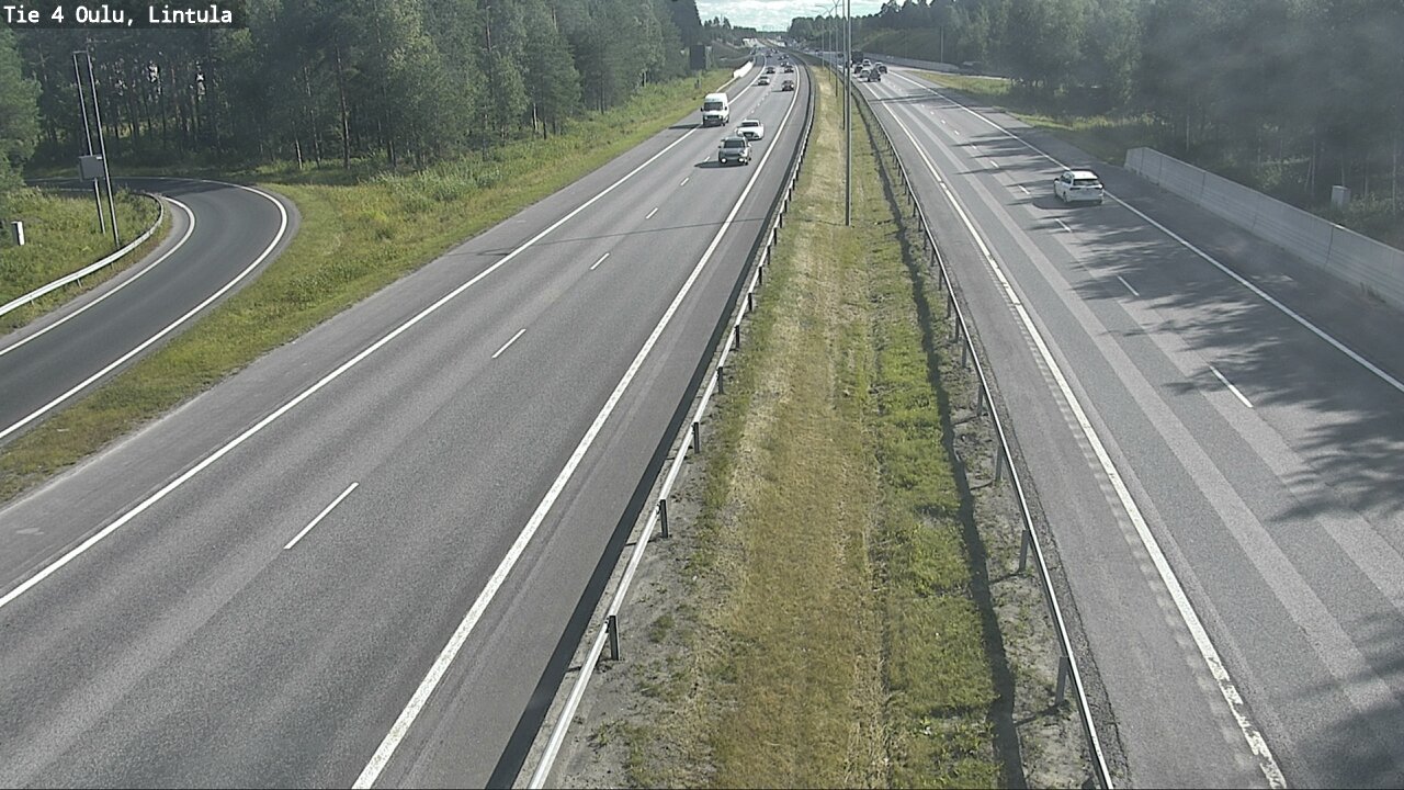 Kelikamerat Kuva Tie 4 Oulu, Lintula, Oulu, Pohjois-Pohjanmaa