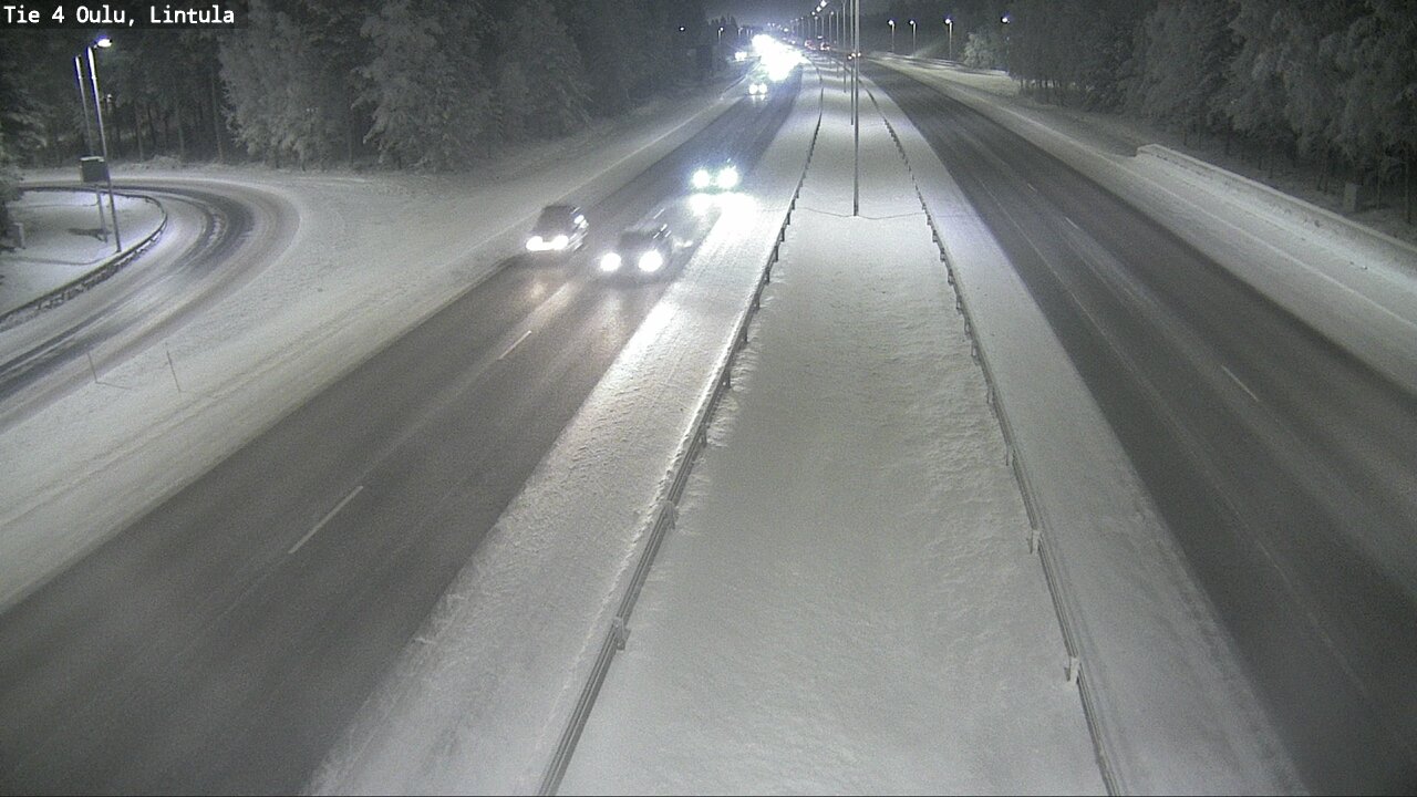 Kelikamerat Kuva Tie 4 Oulu, Lintula, Oulu, Pohjois-Pohjanmaa