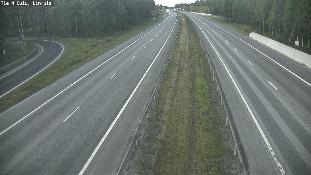 Kelikamerat Kuva Tie 4 Oulu, Lintula, Oulu, Pohjois-Pohjanmaa