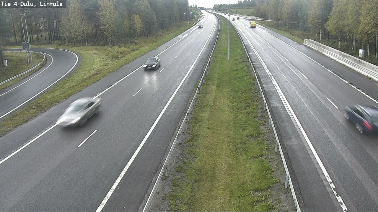 Weather Camera Image Road 4 Oulu, Lintula, Oulu, Pohjois-Pohjanmaa