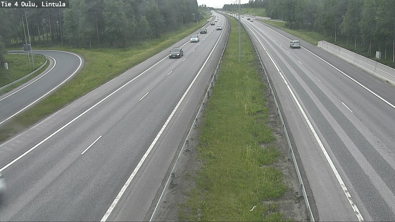 Kelikamerat Kuva Tie 4 Oulu, Lintula, Oulu, Pohjois-Pohjanmaa