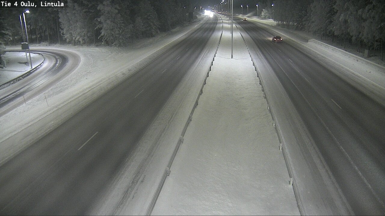 Kelikamerat Kuva Tie 4 Oulu, Lintula, Oulu, Pohjois-Pohjanmaa