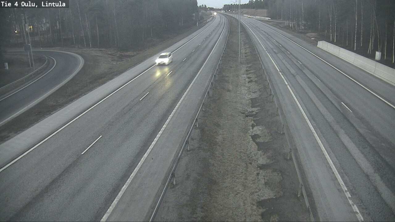 Kelikamerat Kuva Tie 4 Oulu, Lintula, Oulu, Pohjois-Pohjanmaa