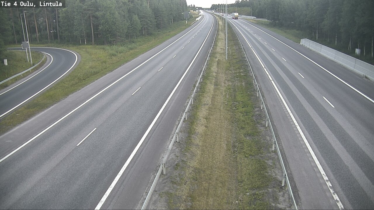 Kelikamerat Kuva Tie 4 Oulu, Lintula, Oulu, Pohjois-Pohjanmaa