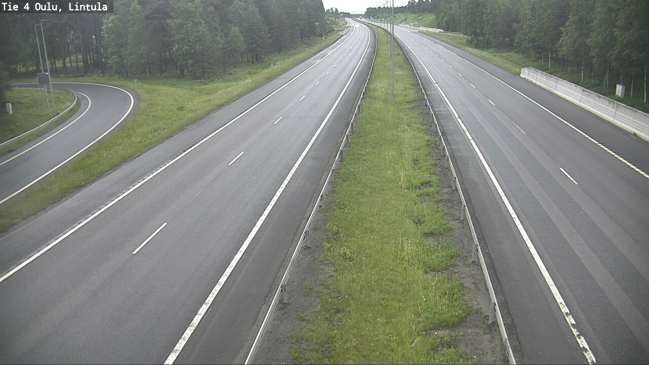 Kelikamerat Kuva Tie 4 Oulu, Lintula, Oulu, Pohjois-Pohjanmaa