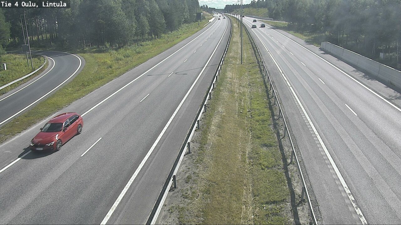 Kelikamerat Kuva Tie 4 Oulu, Lintula, Oulu, Pohjois-Pohjanmaa