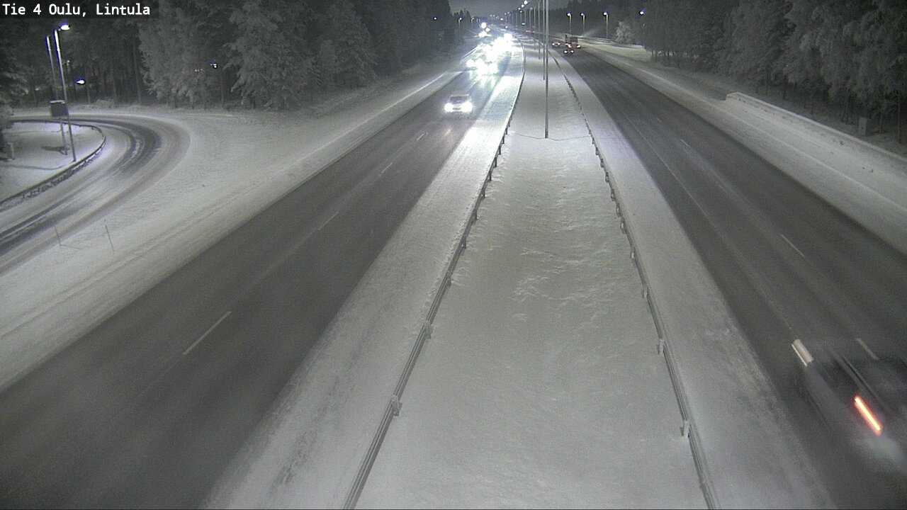 Kelikamerat Kuva Tie 4 Oulu, Lintula, Oulu, Pohjois-Pohjanmaa