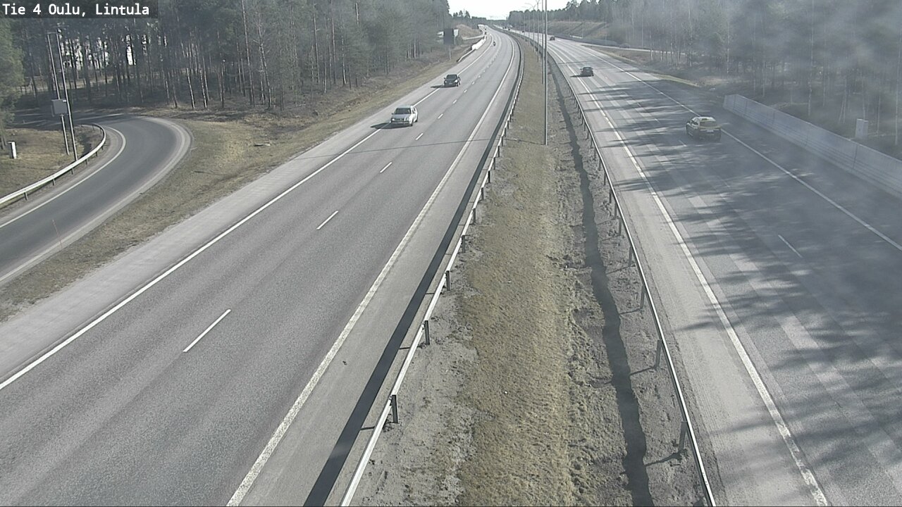 Kelikamerat Kuva Tie 4 Oulu, Lintula, Oulu, Pohjois-Pohjanmaa