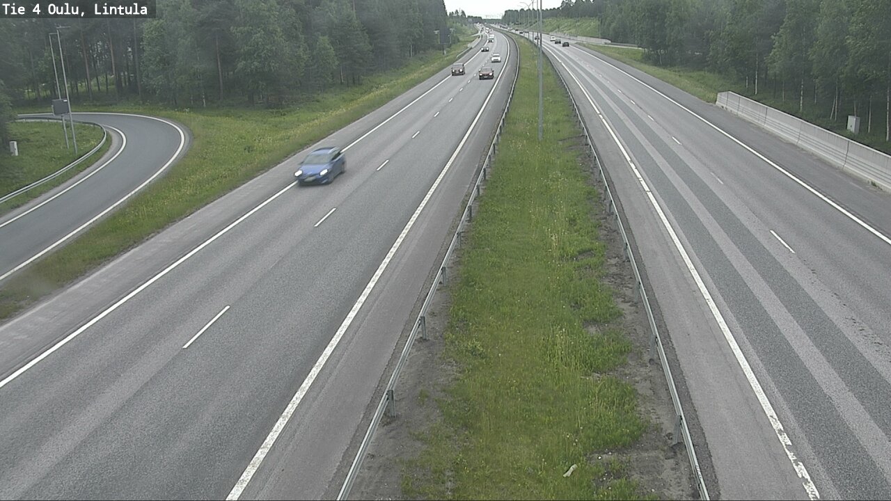 Kelikamerat Kuva Tie 4 Oulu, Lintula, Oulu, Pohjois-Pohjanmaa